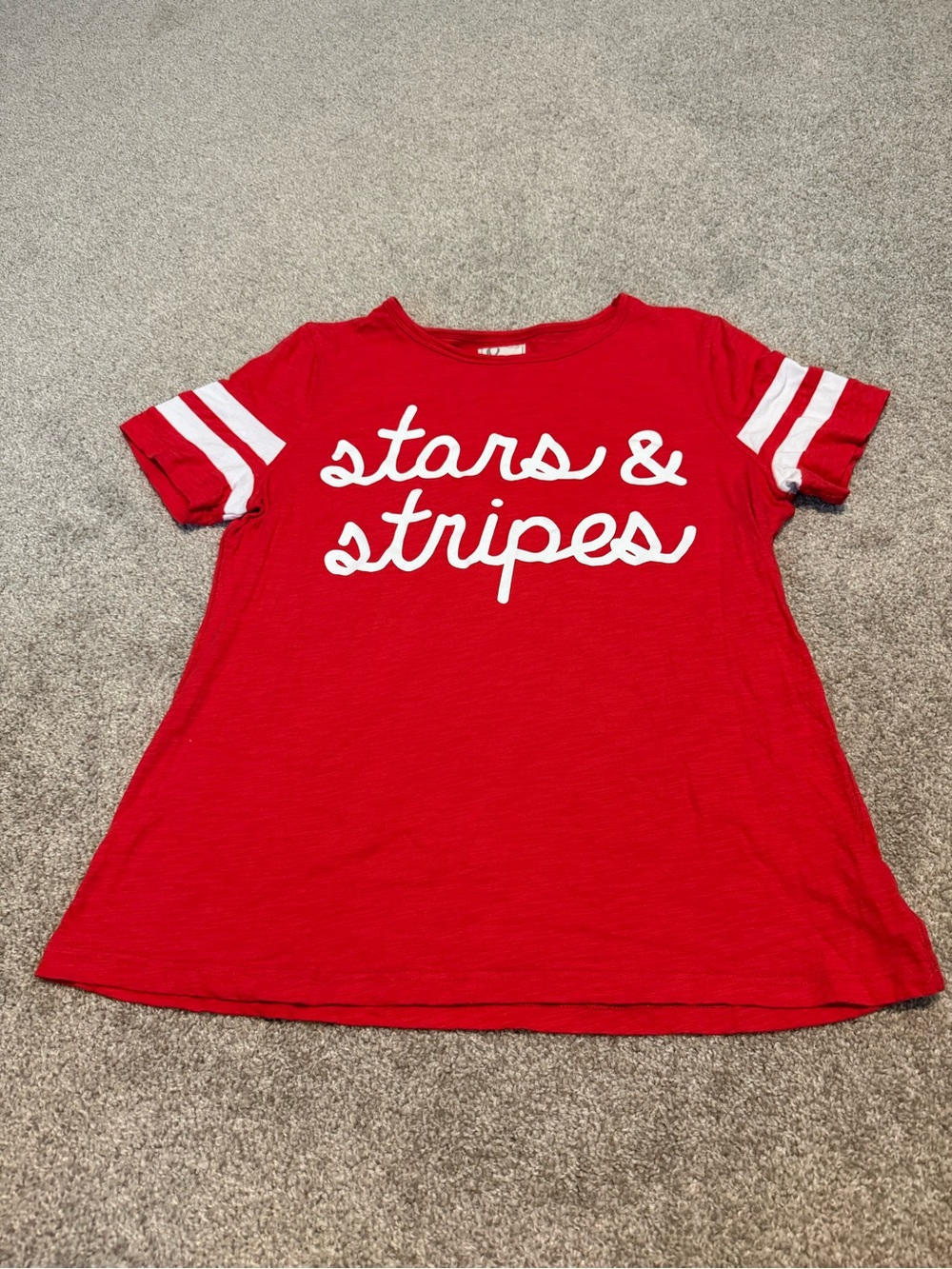 Red "Stars & Stripes" Women’s Tee